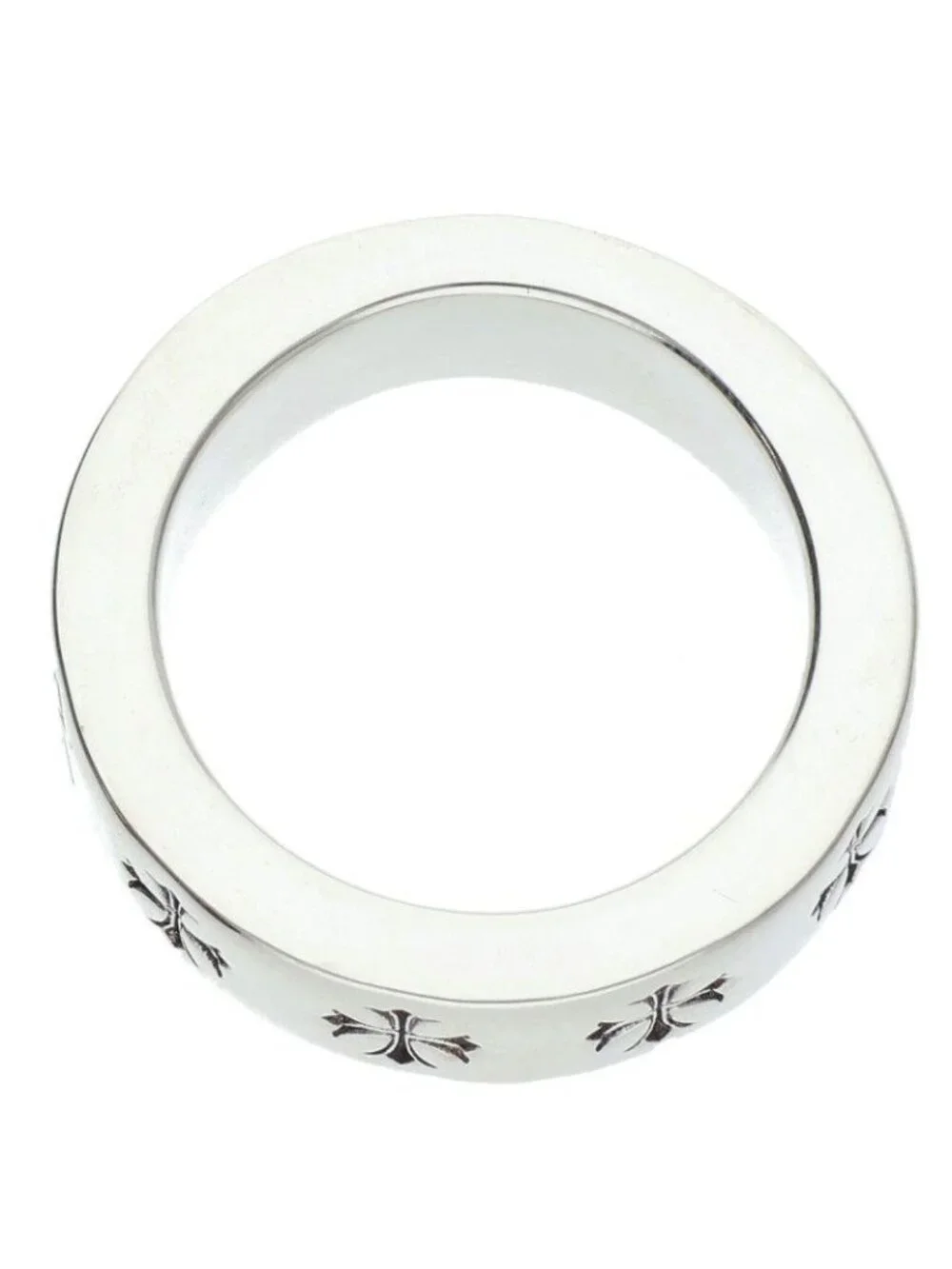 Chrome Hearts Spacer Forever Silver Ring